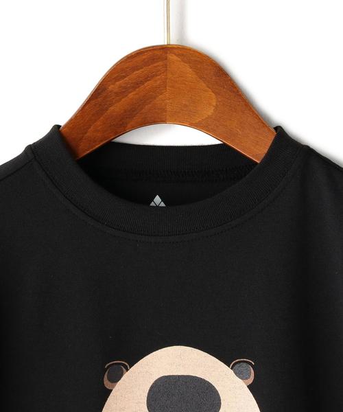 mont-bell（モンベル）の「【montbell(モンベル)】WIC モンタベアフェイスTシャツ（Tシャツ/カットソー・キッズ・ブラック・100cm/120cm/110cm）」の3枚目の写真