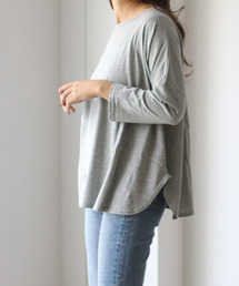 CANAL JEAN�i�L���i���W�[���j�́uharmonie -OrganicCotton- (�A�����j �I�[�K�j�b�N�R�b�g���j �����E���h8�����v���I�[�o�[�i���̑��g�b�v�X�j�v