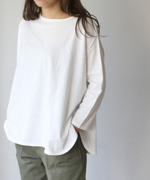 CANAL JEAN�i�L���i���W�[���j�́uharmonie -OrganicCotton- (�A�����j �I�[�K�j�b�N�R�b�g���j �����E���h8�����v���I�[�o�[�i���̑��g�b�v�X�j�v