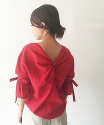 Banner Barrett | BACK TWIST BLOUSE       (シャツ/ブラウス)