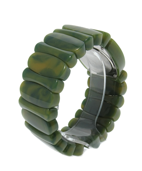 Another Edition(アナザーエディション)の「Time/W/T WATCH(アナログ腕時計・レディース・ブラウン/オリーブ・フリー)」の4枚目の写真