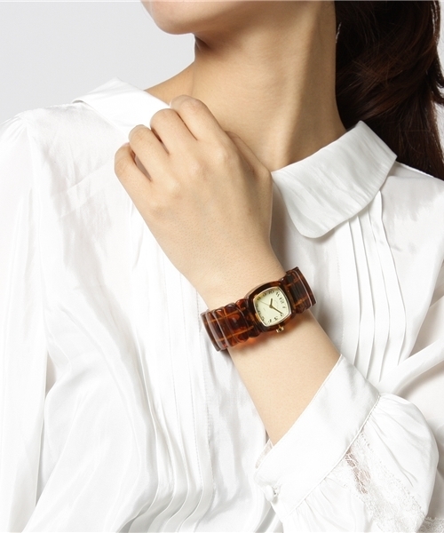 Another Edition(アナザーエディション)の「Time/W/T WATCH(アナログ腕時計・レディース・ブラウン/オリーブ・フリー)」の6枚目の写真