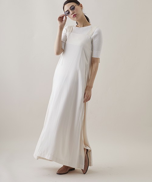 STUDIOUS(ステュディオス)の「STUDIOUS CITY レイヤードマキシワンピース(ワンピース・レディース・アイボリー・FREE)」の17枚目の写真