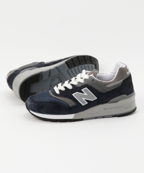 NEW BALANCE（ニューバランス）の「New balance / ニューバランス M997（スニーカー・メンズ・ネイビー/グレー・23.5cm/26.5cm/27.5cm/23.0cm/24.0cm/27.0cm/28.0cm）」の3枚目の写真