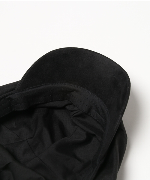 PUNYUS（プニュズ）の「フェイクスウェードキャスケット（キャスケット・レディース・キャメル/ブラック・FREE）」の7枚目の写真