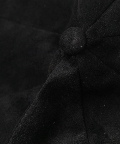 PUNYUS（プニュズ）の「フェイクスウェードキャスケット（キャスケット・レディース・キャメル/ブラック・FREE）」の6枚目の写真