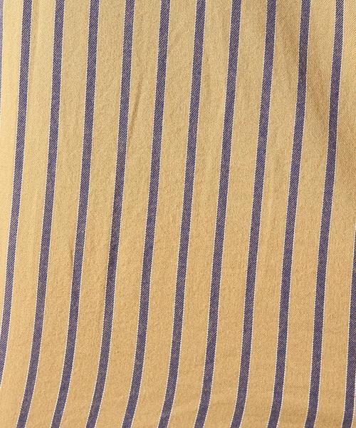 coen(コーエン)の「ストライプ2WAYカシュクールシャツ(シャツ/ブラウス・レディース・ベージュ/グリーン/ブルー・LARGE/MEDIUM)」の11枚目の写真
