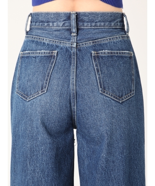 EVRIS（エヴリス）の「リングコネクトデザインデニムワイドパンツ