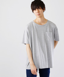 MONO-MART | ビッグシルエットドロップショルダーカットソー ポケット BIG T(Tシャツ/カットソー)