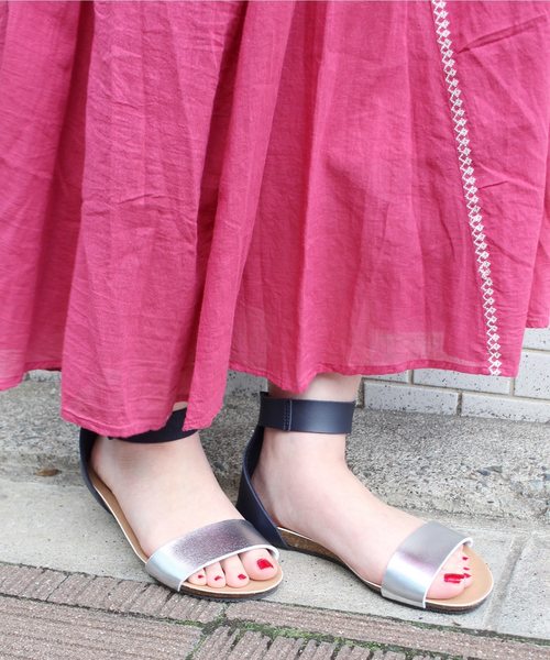 PLAKTON（プラクトン）の「【PLAKTON/プラクトン】WEB限定 アンクルストラップサンダル◆#（サンダル・レディース・シルバー/グレー系その他・36/38/37）」の11枚目の写真