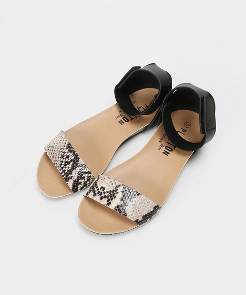 PLAKTON（プラクトン）の「【PLAKTON/プラクトン】WEB限定 アンクルストラップサンダル◆#（サンダル・レディース・シルバー/グレー系その他・36/38/37）」の14枚目の写真