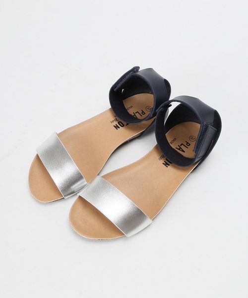 PLAKTON（プラクトン）の「【PLAKTON/プラクトン】WEB限定 アンクルストラップサンダル◆#（サンダル・レディース・シルバー/グレー系その他・36/38/37）」の21枚目の写真