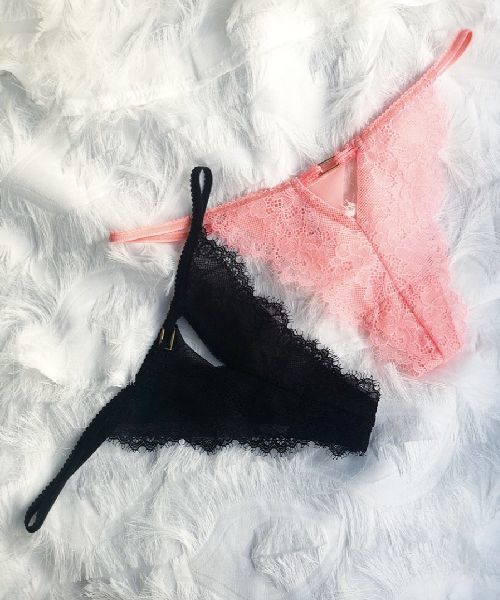 ANNEBRA(アンブラ)の「「ANNEBRA/アンブラ」 Empress Tバックショーツ(ショーツ)」|サーモンピンク
