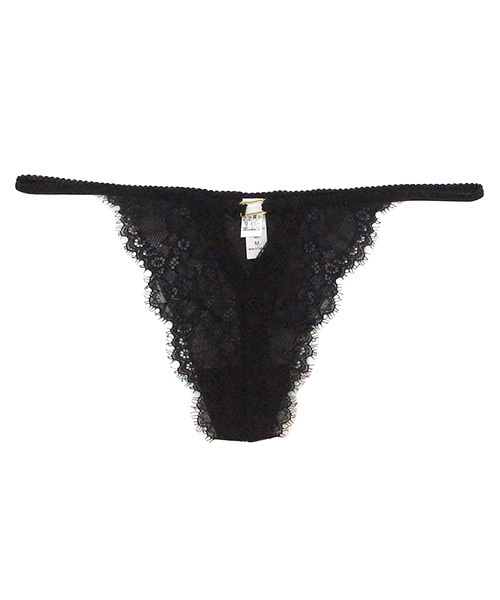 ANNEBRA(アンブラ)の「「ANNEBRA/アンブラ」 Empress Tバックショーツ(ショーツ)」|ブラック