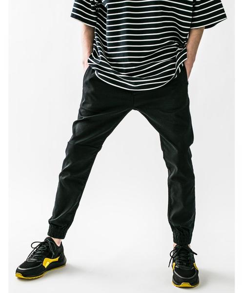 MONKEY TIME（モンキータイム）の「＜monkey time＞ ST TCR TWILL SKINNY JOGGER/スキニージョガーパンツ（その他パンツ・メンズ・ブラック/ライトブルー・MEDIUM/LARGE/SMALL/X-LARGE）」の3枚目の写真