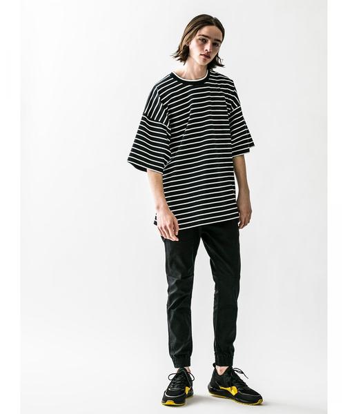 MONKEY TIME（モンキータイム）の「＜monkey time＞ ST TCR TWILL SKINNY JOGGER/スキニージョガーパンツ（その他パンツ・メンズ・ブラック/ライトブルー・MEDIUM/LARGE/SMALL/X-LARGE）」の7枚目の写真