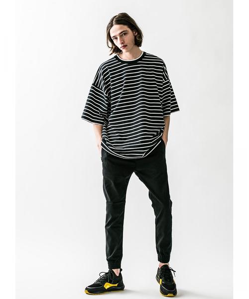 MONKEY TIME（モンキータイム）の「＜monkey time＞ ST TCR TWILL SKINNY JOGGER/スキニージョガーパンツ（その他パンツ・メンズ・ブラック/ライトブルー・MEDIUM/LARGE/SMALL/X-LARGE）」の5枚目の写真