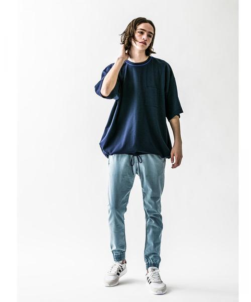 MONKEY TIME（モンキータイム）の「＜monkey time＞ ST TCR TWILL SKINNY JOGGER/スキニージョガーパンツ（その他パンツ・メンズ・ブラック/ライトブルー・MEDIUM/LARGE/SMALL/X-LARGE）」の11枚目の写真