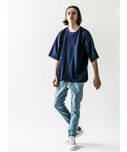 MONKEY TIME（モンキータイム）の「＜monkey time＞ ST TCR TWILL SKINNY JOGGER/スキニージョガーパンツ（その他パンツ・メンズ・ブラック/ライトブルー・MEDIUM/LARGE/SMALL/X-LARGE）」の9枚目の写真