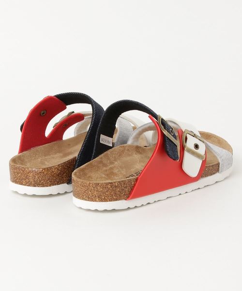 STYLEBLOCK(スタイルブロック)の「太クロスストラップコンフォートサンダル(サンダル・メンズ・ブルー系その他/ブルー系その他2・L/LL/M)」の3枚目の写真