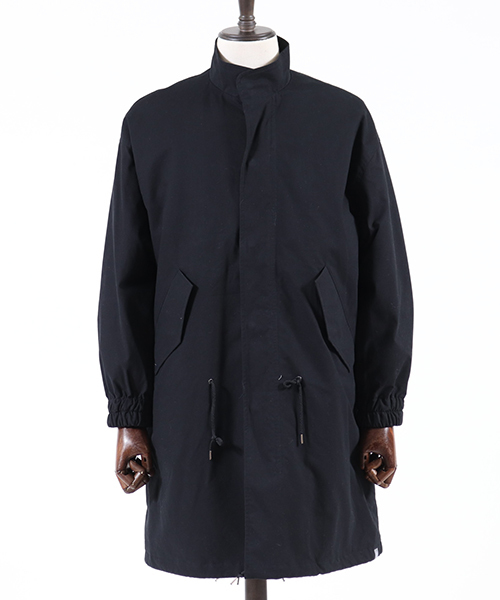 ANGENEHM（アンゲネーム）の「mj5754-Back Satin Big Military Coat