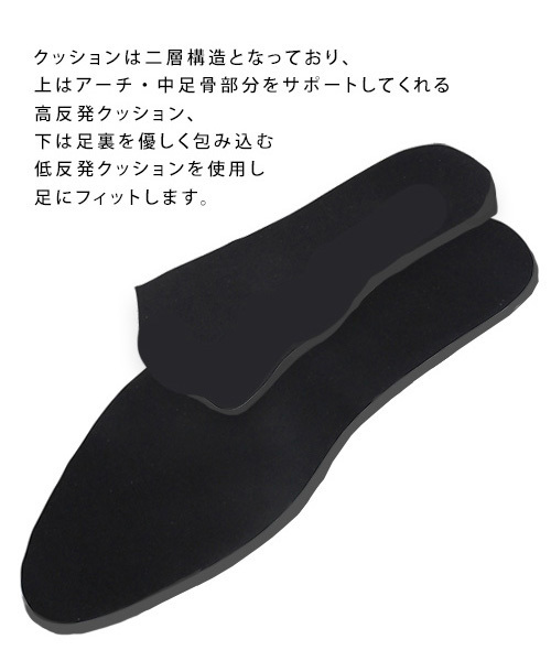 RANDA（ランダ）の「ストレスフリー/バックリングショートブーツ（ブーツ・レディース・ブラック/チェック・LL/S/M/L）」の9枚目の写真