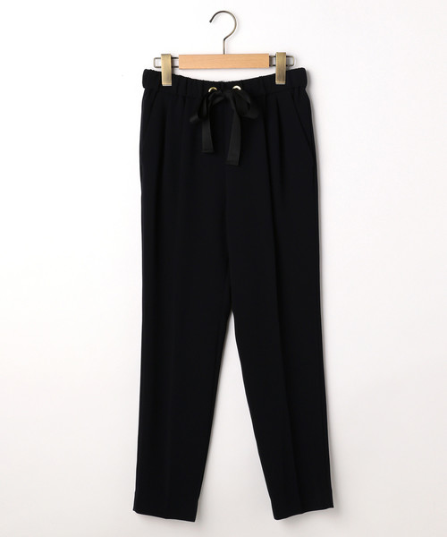 Tiara（ティアラ）の「センタープレスイージータックパンツ（その他パンツ・レディース・ブラック/ネイビー/キャメル・S/M/L）」の3枚目の写真