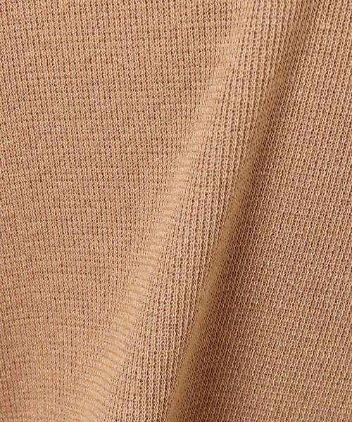 INGNI（イング）の「配色チュニック長袖／トップス（Tシャツ/カットソー・レディース・ベージュ/ブラウン/ターコイズブルー・M）」の7枚目の写真