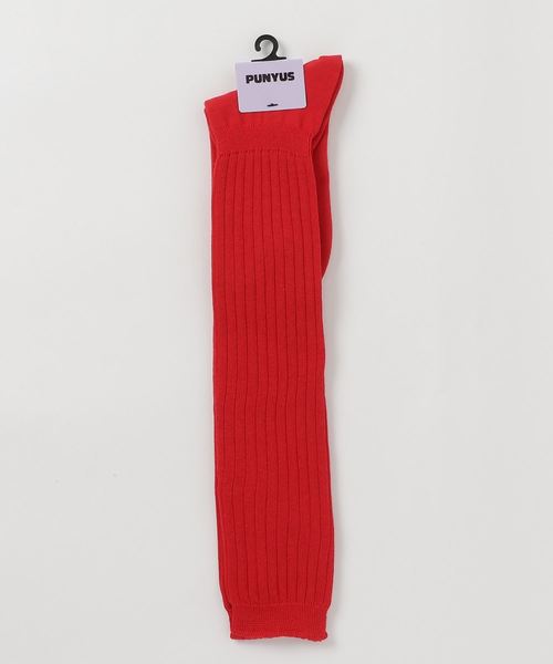 PUNYUS（プニュズ）の「カラーリブソックス（ソックス/靴下・レディース・レッド/ピンク/ブルー/イエロー・FREE）」の4枚目の写真