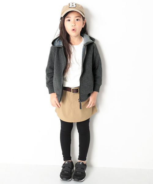 devirock(デビロック)の「まるで着る毛布 裏シャギージップアップパーカー(パーカー・キッズ・ブラック/ネイビー/カモフラージュ/ブラック系その他/ヘザーチャコール/ブラック系その他2/カーキ・130cm/140cm/150cm/160cm/110cm/100cm/120cm)」の11枚目の写真