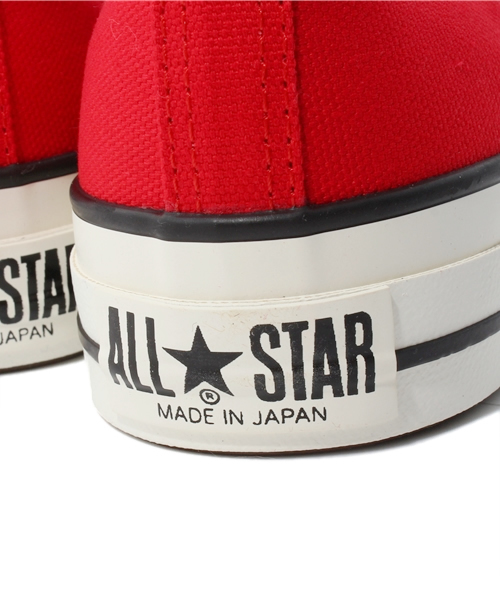 CONVERSE（コンバース）の「CANVAS ALL STAR J OX/キャンバス オールスター J OX（スニーカー・メンズ・ホワイト/ブラック/レッド・3.5/4/4.5/5/5.5/6.5/7/7.5/8/8.5/9/9.5/10.5/11.5）」の10枚目の写真