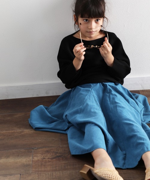 classicalelf（クラシカルエルフ）の「柔らか、綿100％。ドルマンスリーブボートネックニット（ニット/セーター・レディース・ブラック/アイボリー/杢グレー/チャコール/モカ/ベージュ・MEDIUM/L/XL/XXL/M/LARGE/X-LARGE/XX-LARGE）」の16枚目の写真