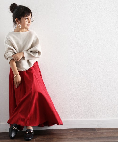 classicalelf（クラシカルエルフ）の「柔らか、綿100％。ドルマンスリーブボートネックニット（ニット/セーター・レディース・ブラック/アイボリー/杢グレー/チャコール/モカ/ベージュ・MEDIUM/L/XL/XXL/M/LARGE/X-LARGE/XX-LARGE）」の15枚目の写真