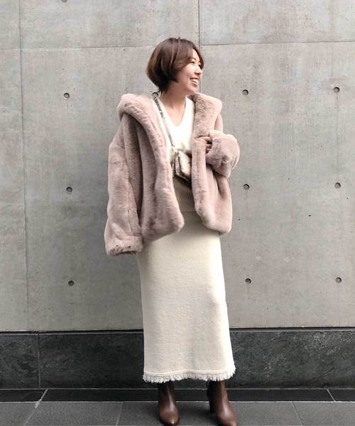 DouDou（ドゥドゥ）の「ファーブルゾン（その他アウター）」 - WEAR