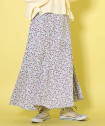w closet | 小花柄プリントマーメイドスカート(スカート)