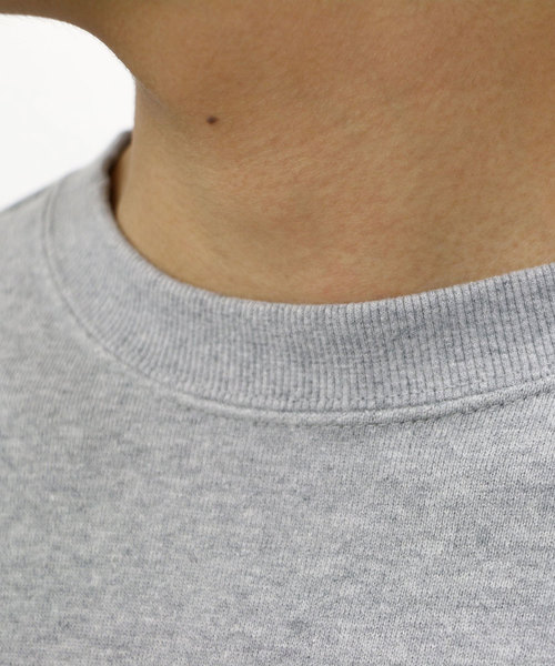 Champion（チャンピオン）の「Champion/チャンピオン ワンポイント クルーネック スウェット トレーナー（スウェット・メンズ・ネイビー/ホワイト/ブラック/グレー・M/L/XL）」の6枚目の写真