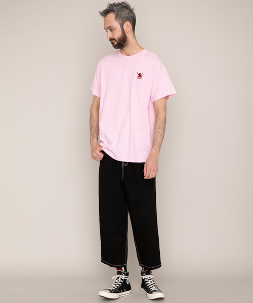 YARD PLUS(ヤードプリュス)の「YARD PLUS ステッチデニムパンツ(デニムパンツ・メンズ・ホワイト/ブラック・SMALL/MEDIUM)」の7枚目の写真
