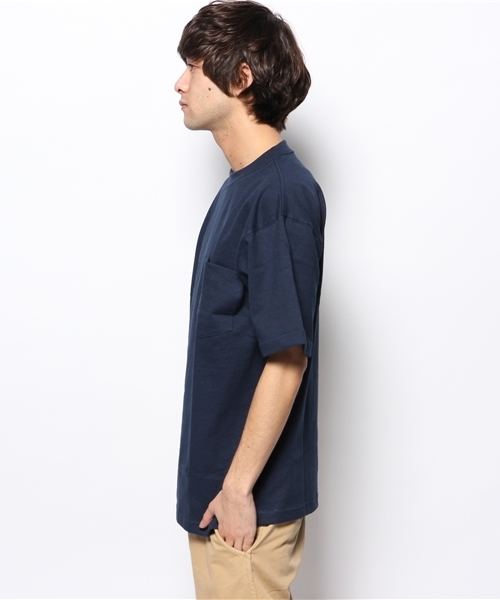 BEAMS（ビームス）の「○CAMBER / ポケットTEE（Tシャツ/カットソー・メンズ・ホワイト/ブラック/ネイビー・MEDIUM/SMALL）」の7枚目の写真