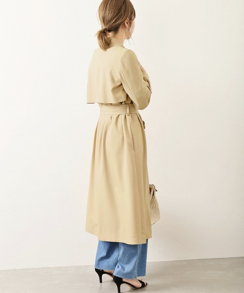 La TOTALITE(ラトータリテ)の「リノントレンチコート◆(トレンチコート・レディース・ベージュ・FREE)」の7枚目の写真