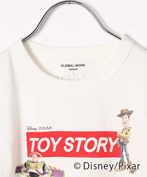 GLOBAL WORK（グローバルワーク）の「【キッズ】TOY STORY/プリントＴ/839766（Tシャツ/カットソー・キッズ・グレー/ホワイト/チャコールグレー・LARGE/MEDIUM/SMALL/X-LARGE/XX-LARGE）」の15枚目の写真