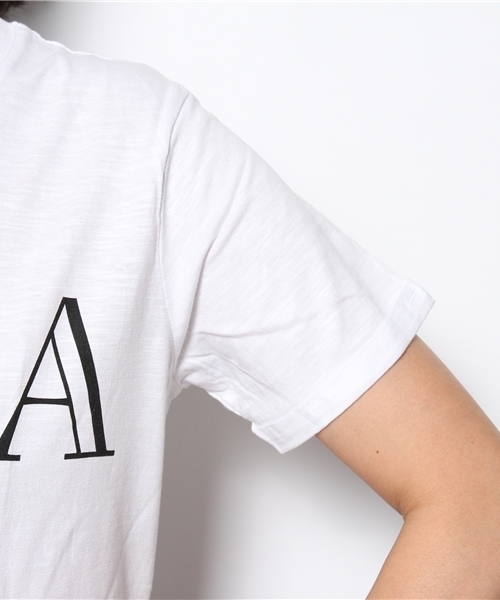 Droite lautreamont(ドロワットロートレアモン)の「【Happiness】BELLA Tシャツ(Tシャツ/カットソー・レディース・ホワイト・SMALL)」の7枚目の写真