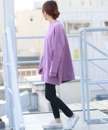 【HERCLOSET】コットンビッグシルエットロンT