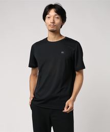 アクティブ アイコン ロゴ クルーネック 機能 Tシャツ