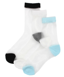WEGO | WEGO/3Pシースルーソックス(ソックス/靴下)