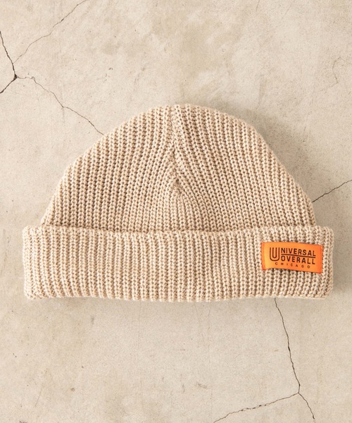 UNIVERSAL OVERALL（ユニバーサルオーバーオール）の「WEGO/UNIVERSAL OVERALLニットキャップ（ニットキャップ/ビーニー・メンズ・ワイン/ベージュ/ブラック/ダークグリーン/マスタード・FREE）」の14枚目の写真