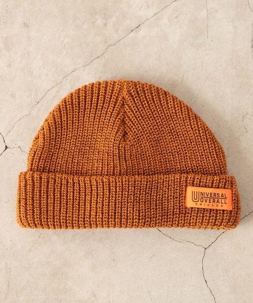 UNIVERSAL OVERALL（ユニバーサルオーバーオール）の「WEGO/UNIVERSAL OVERALLニットキャップ（ニットキャップ/ビーニー・メンズ・ワイン/ベージュ/ブラック/ダークグリーン/マスタード・FREE）」の12枚目の写真