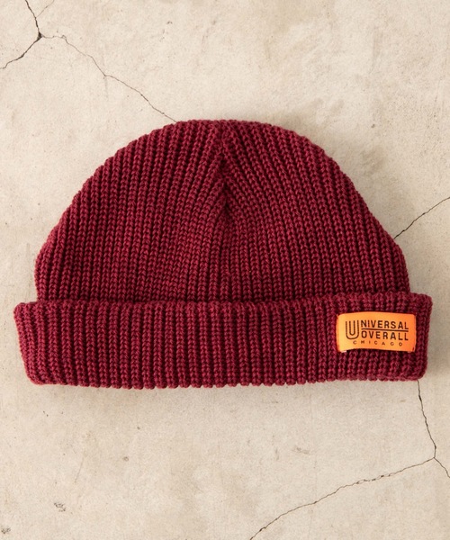UNIVERSAL OVERALL（ユニバーサルオーバーオール）の「WEGO/UNIVERSAL OVERALLニットキャップ（ニットキャップ/ビーニー・メンズ・ワイン/ベージュ/ブラック/ダークグリーン/マスタード・FREE）」の11枚目の写真