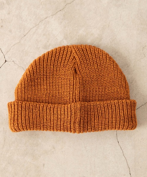 UNIVERSAL OVERALL（ユニバーサルオーバーオール）の「WEGO/UNIVERSAL OVERALLニットキャップ（ニットキャップ/ビーニー・メンズ・ワイン/ベージュ/ブラック/ダークグリーン/マスタード・FREE）」の10枚目の写真