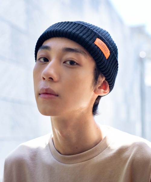 UNIVERSAL OVERALL（ユニバーサルオーバーオール）の「WEGO/UNIVERSAL OVERALLニットキャップ（ニットキャップ/ビーニー・メンズ・ワイン/ベージュ/ブラック/ダークグリーン/マスタード・FREE）」の9枚目の写真