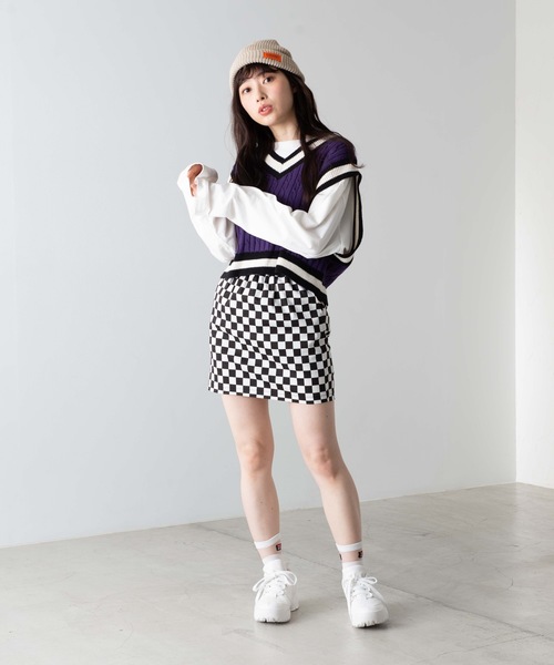 UNIVERSAL OVERALL（ユニバーサルオーバーオール）の「WEGO/UNIVERSAL OVERALLニットキャップ（ニットキャップ/ビーニー・メンズ・ワイン/ベージュ/ブラック/ダークグリーン/マスタード・FREE）」の7枚目の写真